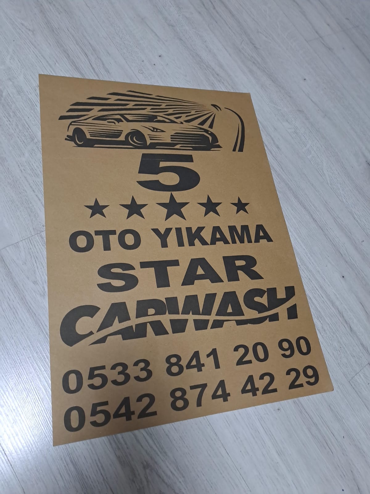 Araba Kağıt Paspas Sipariş Ver